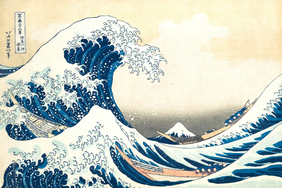 ukiyo-e hokusai onda